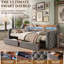 Smart Upholstered Storage Daybeds Upholstered Velvet Daybed-134969716