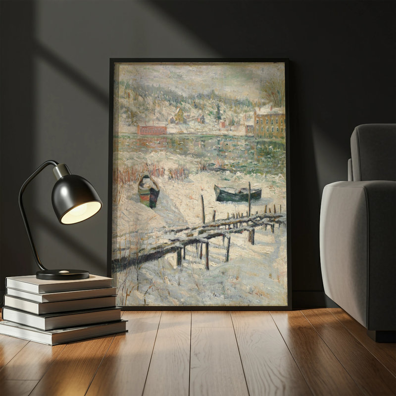 Wiesner 1 Piece Floater Frame Wall Art, 8x12