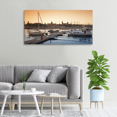 Szczecin Poland - No Frame Print on Canvas