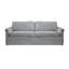 Carolena 90.9'' Queen Slipcovered Rolled Arm Convertible Sofa Sleeper