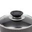 Casserole en aluminium antiadhésif avec couvercle Brentwood-60738415