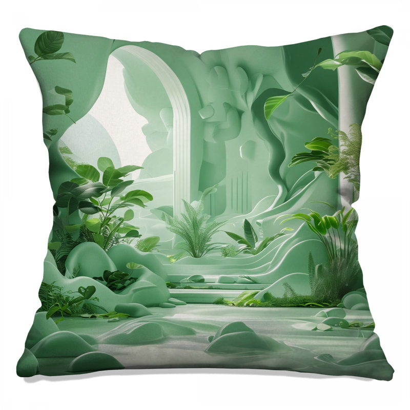 Coussins décoratifs Lush Greenery, 16 x 16 pouces