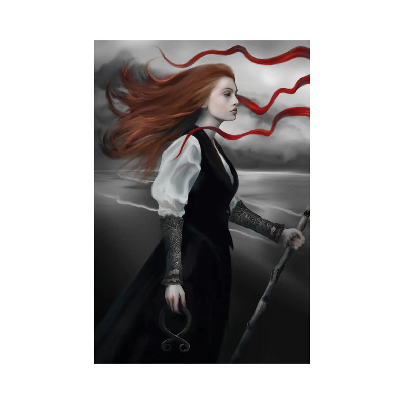 Calling The Wind by Juliana Loomer - Wrapped Canvas Gallery-Wrapped Canvas Giclée, 20.32 cm H x 30.48 cm W