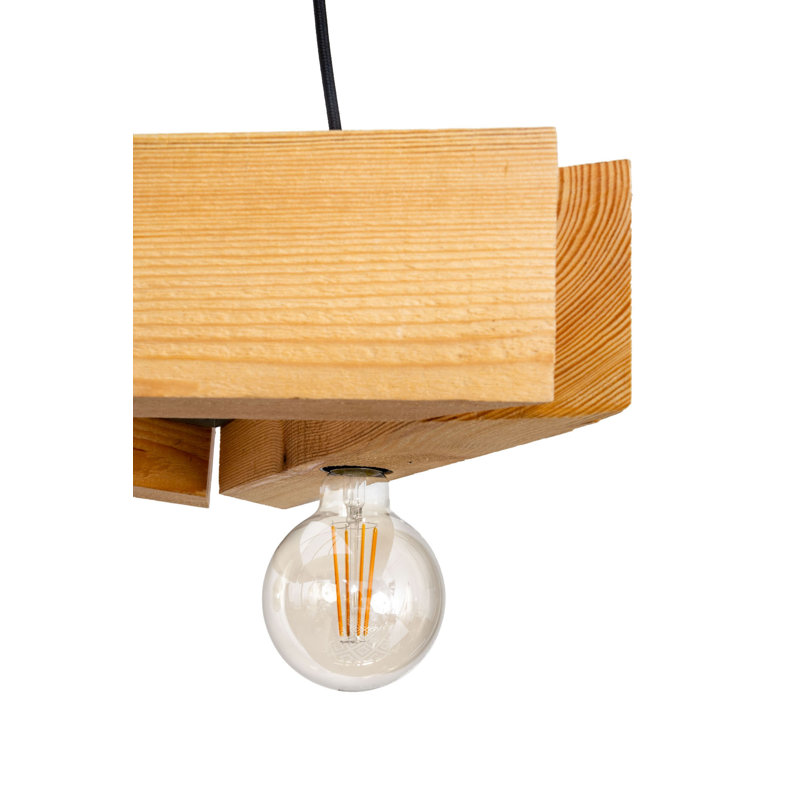 Kerby 3 - Light Square/Rectangle Pendant, Natural