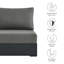 Fauteuil modulaire en aluminium thermolaqué Modway Tahoe-95616626