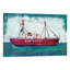 «Nantucket Lightship» par Melissa Averinos, reproduction d'art sur toile tendue-72805459-72805458-72805464