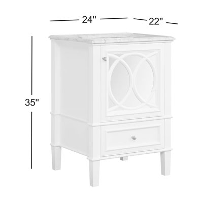 Ensemble de meuble-lavabo simple 24 po Brendale