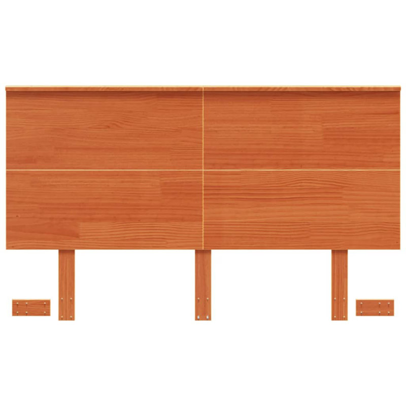 Mucklen Solid Wood Headboard, 82.5cm H x 139cm W x 6cm D