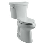 Highline™ 1.28 GPF Water Efficient Elongated Two-Piece Toilet (Seat Not Included)