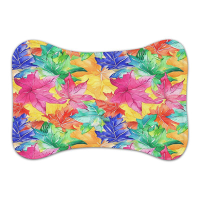 Tapis d'automne à motif de feuilles d'automne