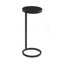 Petite table d'appoint ronde en métal