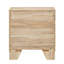 Table de chevet 2 tiroirs Natural