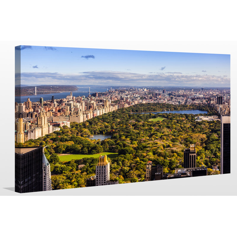 " New York Central Park I ", 18" H x 30" W x 1" D