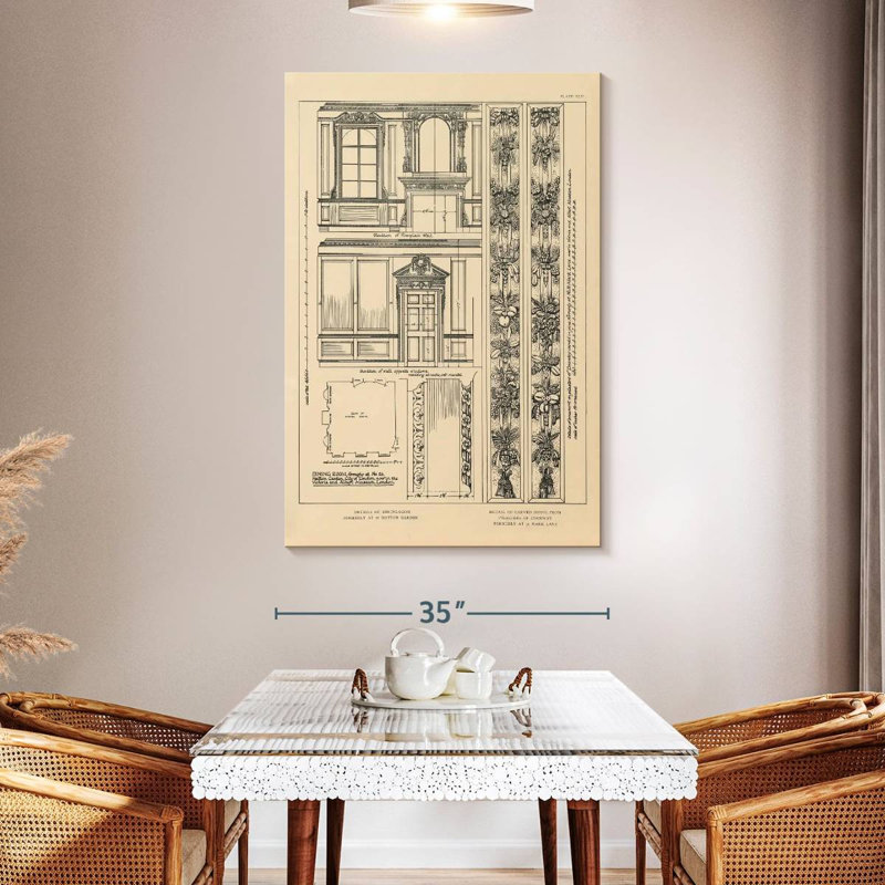 Laelle English Renaissance X, 51" H x 34" W