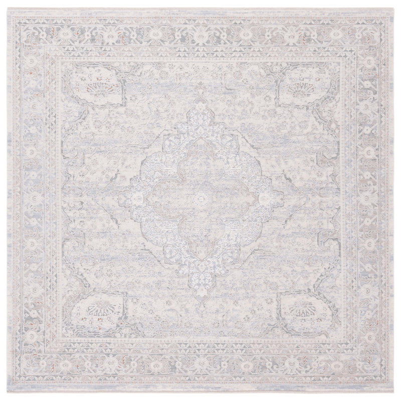 Marmara Performance Oriental Rug, Square 6'7"