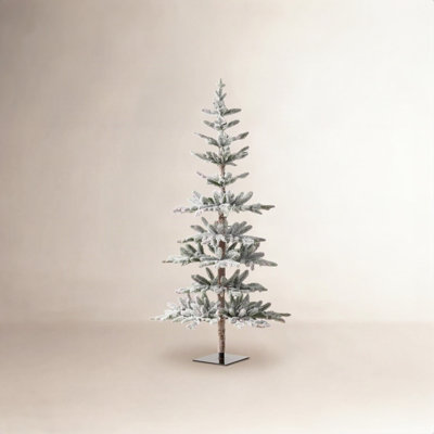 Johvan Frosted 9' Pre-Lit Pine Christmas Tree