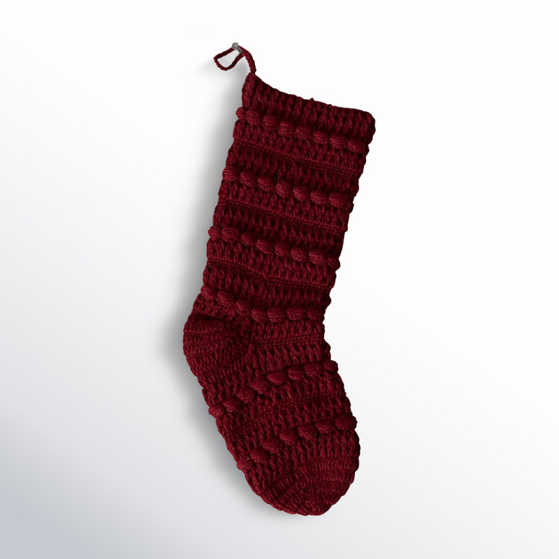Wool Stocking, Red