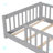 Twin Floor Platform Bed with Fence without Door-1641684354