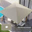 x 10 pi Housse de remplacement pour pavillon de jardin, remplacement de toit de pavillon, gris