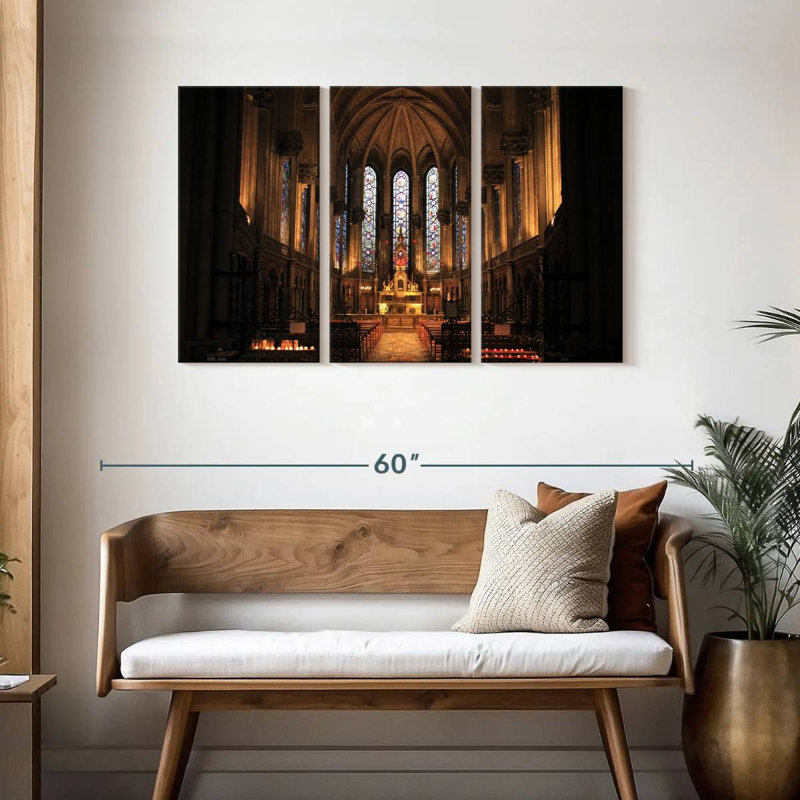 Adella The Holy Chapel Altar, 28" H x 45" W