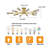 Sulen 10-Light Dimmable Sputnik Chandelier,Modern style,Suitable For Living Rooms and Bedrooms-554829442