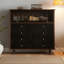 Buffet simple en bois massif avec rangement
