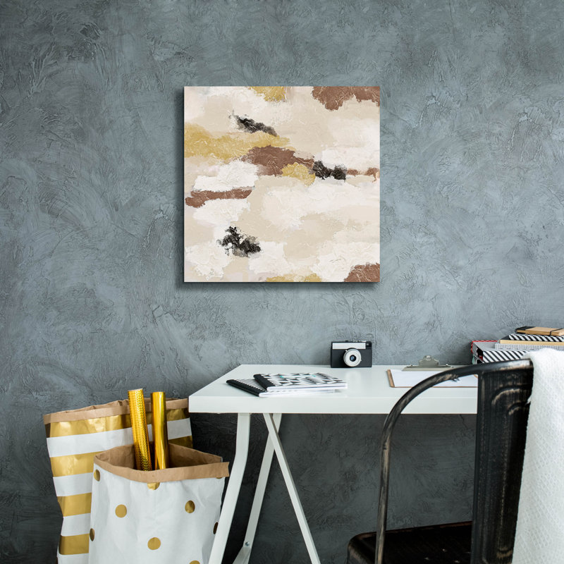 «Earthy Abstract» par Ashley Bradley, art mural sur toile