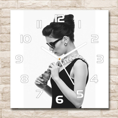 Harwant Glass Wall Clock