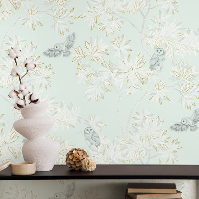 Papier peint floral Shanieka