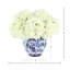 Hydrangea Arrangement in Blue and White Vase