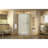 Prime 38" x 74.75" Round Sliding Shower Enclosure with SlimLine Base-39624838