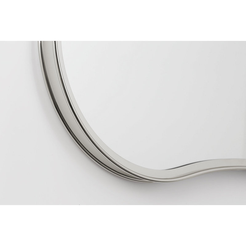 Cosway 24 x 36 Rectangular Mirror, Polished Nickel