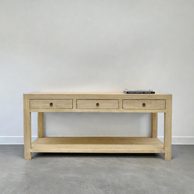 Console champêtre rétro