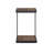 Solid Wood Top End Table-1639667652