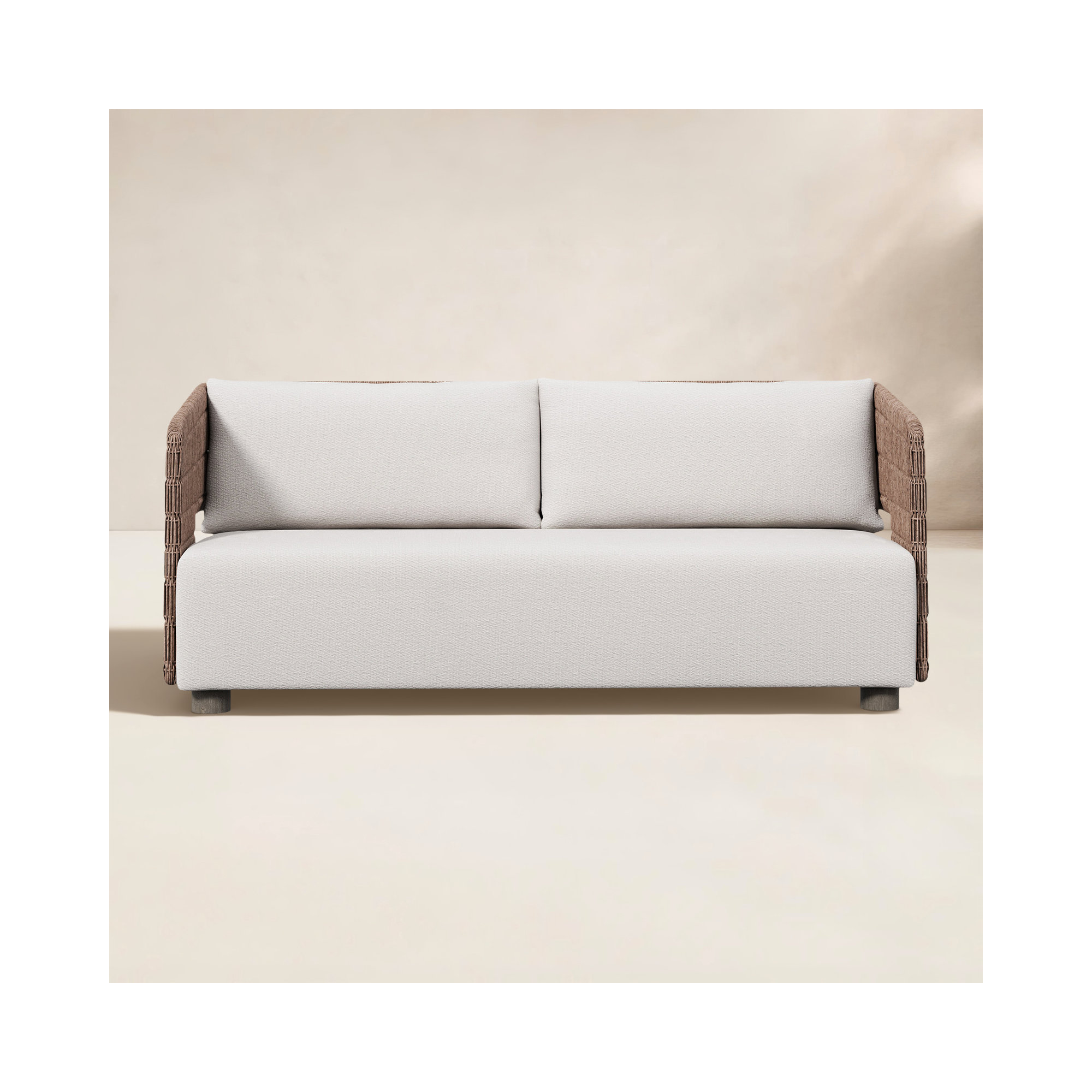 Bernhardt Maldives Outdoor Sofa, White