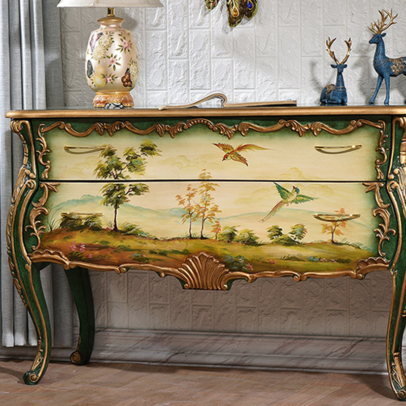 European decorative cabinet side cabinet