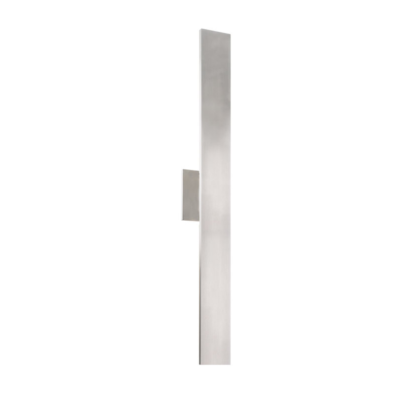 Vesta LED Wallchiere, Brushed Nickel, 36"H x 5.125"W x 2.375"D