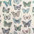 Akyla Animal Print 56'' W Kitchen Curtain in Blue-1991691701
