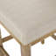 Ensemble de 2 tabourets de comptoir 27 pouces, tissu