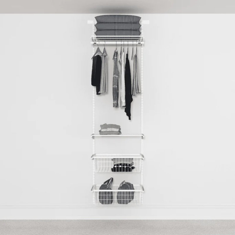 Bryanne Stainless Steel Wardrobe