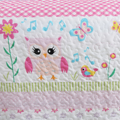 Microfiber Reversible Quilt Set