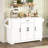 Spacious Sideboards & Buffets, Mdf Modern Storage Cabinet For Kitchen