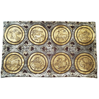 Fresco II Velvet Rectangular Pillow Cover