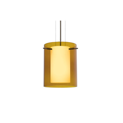 Luminaire suspendu tambour simple à 1 lumière Morena