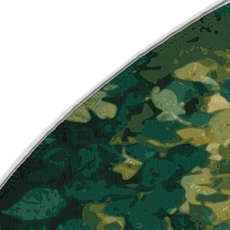 Tapis d'intérieur et d'extérieur vert Nature