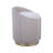 Two-Toned Ottoman With Storage Or Vanity Stool
