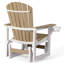 Fauteuil coulissant Benno Adirondack, blanc-130678196