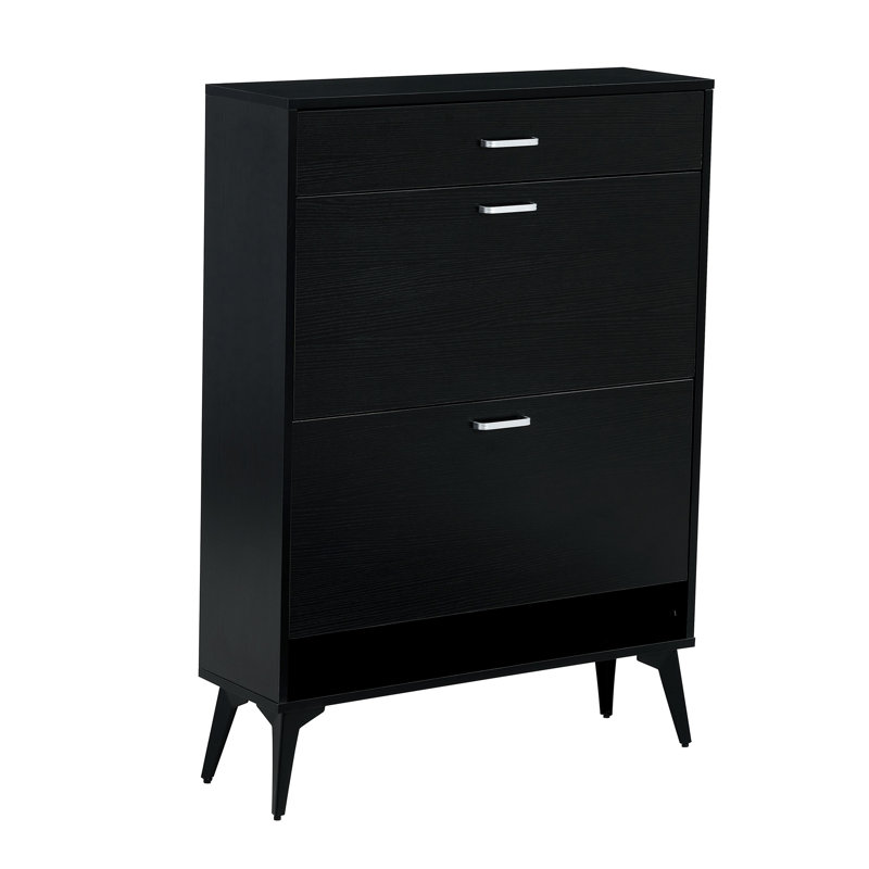 Range-chaussures, tablettes de rangement pour chaussures, Noir