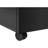 Black Laminate Rolling File Unit, Ideal For Office Storage And Arrangement Mobile Cabinet In Laminate, With Drawers Use
