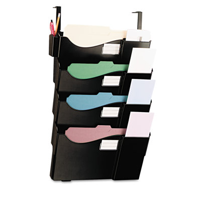 Universal® Grande Central Filing System Plastic Hanging Files Wall File Pockets